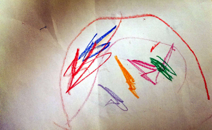 Angelica drawing of Comet